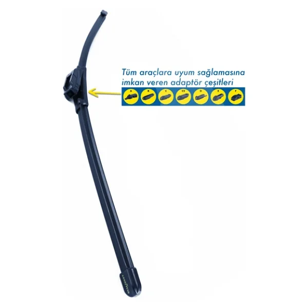Goodyear Fıat Egea Supermute 2'li Muz Silecek Takımı 2015-2022 Sedan (650mm+400mm) - Görsel 5