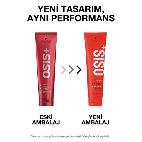 Osis G. Force Güçlü Tutucu Şekillendirici Jöle 150 Ml - Görsel 5