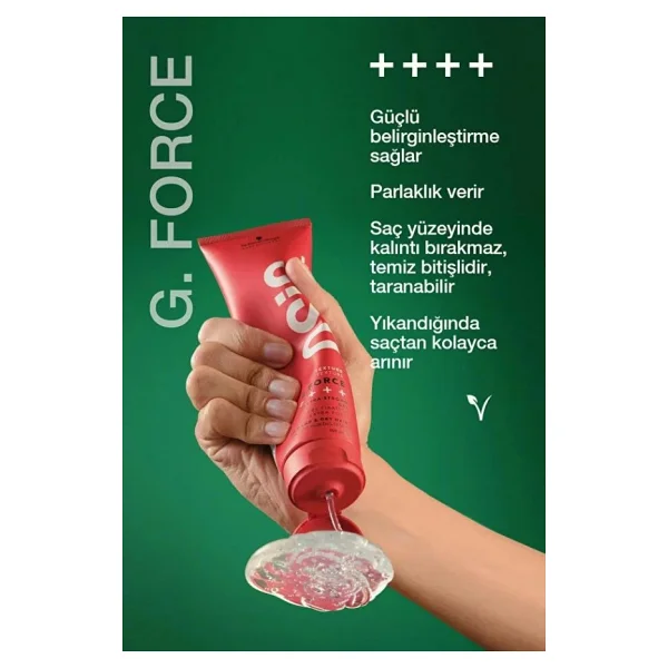 Osis G. Force Güçlü Tutucu Şekillendirici Jöle 150 Ml - Görsel 6