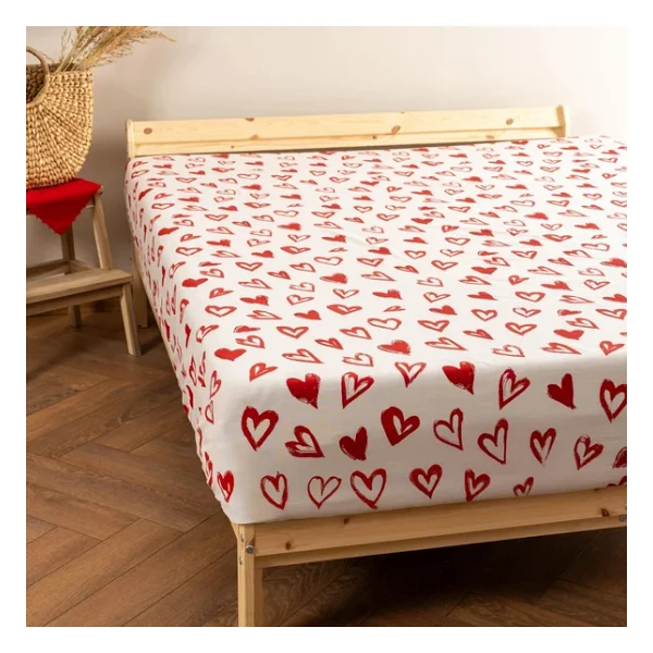 Soley Mix & Match Lover %100 Pamuk Çift Kişilik Düz Çarşaf - Görsel 4