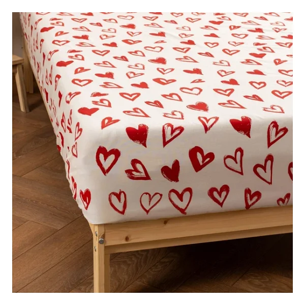 Soley Mix & Match Lover %100 Pamuk Çift Kişilik Düz Çarşaf - Görsel 5