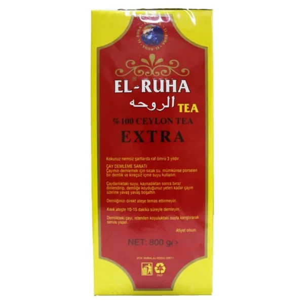 El-Ruha Extra İthal 800 Gr Seylan Çay - Görsel 6