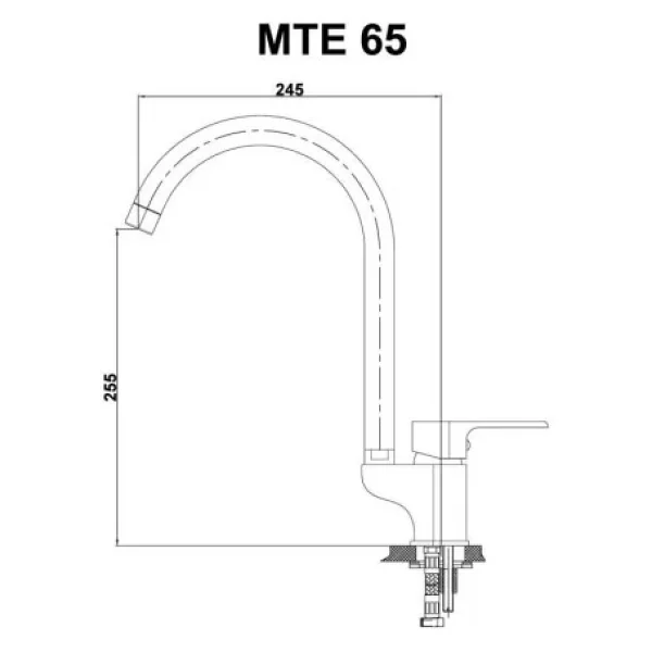 Gpd Atros Mix Mte65-Sg Siyah Mutfak Bataryası - Görsel 7