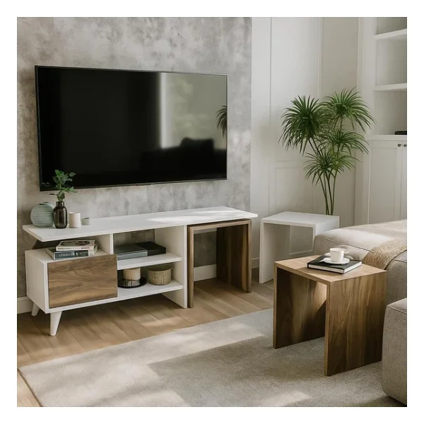 Dekorister Nature Zigon Sehpalı TV Ünitesi - Görsel 4