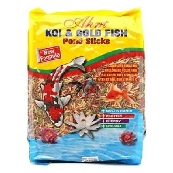 Ahm Koi Gold Fish Mix Pond Sticks 1 Kg Balık Yemi - Görsel 4