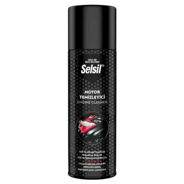Selsil Susuz Motor Temizleme Sprey 200 Ml - Görsel 4