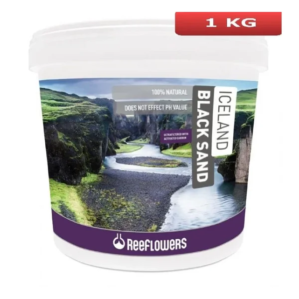 Reeflowers Iceland Black Sand Akvaryum Kumu (3-5 Mm) 1 Kg Ibs25k2 - Görsel 3