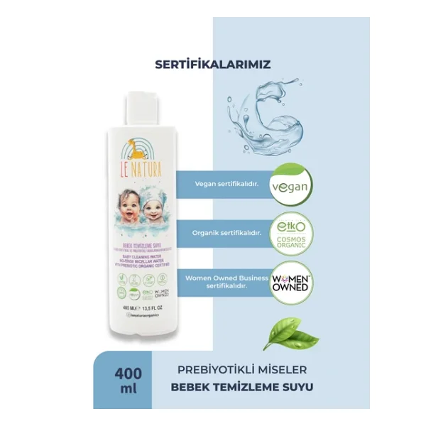 Le Natura Durulama Gerektirmeyen Temizleme Sıvısı 400 Ml - Görsel 4