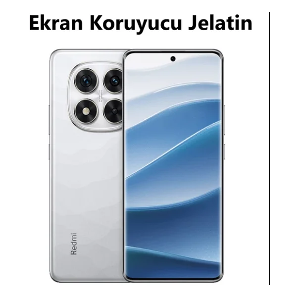 Redmi Note 14 Pro Uyumlu Ön Body Şeffaf Ultra Ekran Koruyucu Nano Jelatin - Görsel 3