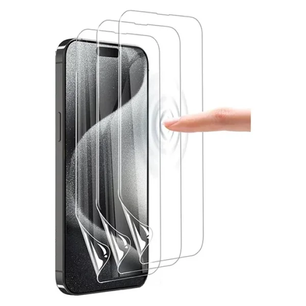Redmi Note 14 Pro Uyumlu Ön Body Şeffaf Ultra Ekran Koruyucu Nano Jelatin - Görsel 4