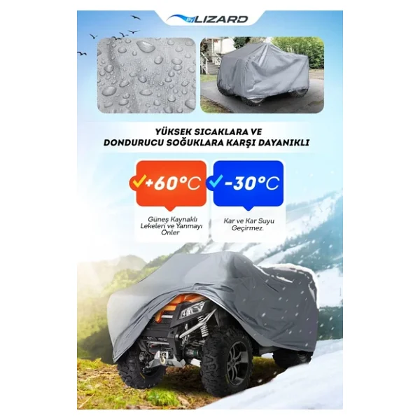 Cfmoto Cf625 Atr-Eps Uyumlu Su Geçirmez Atv Brandası - Görsel 4