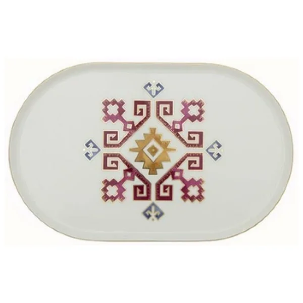Porland Arabesque Kayık Tabak 27cm - Görsel 4