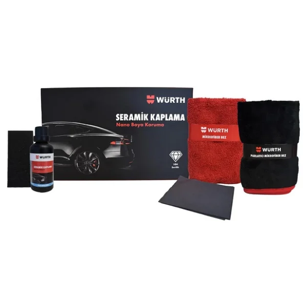 Würth 10h Seramik Kaplama Seti Nano Boya Koruma 50ml - Görsel 5