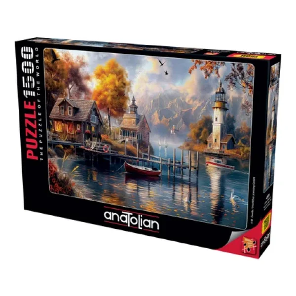 Anatolian Gölde Sonbahar 1500 Parça Puzzle 4581 - Görsel 3