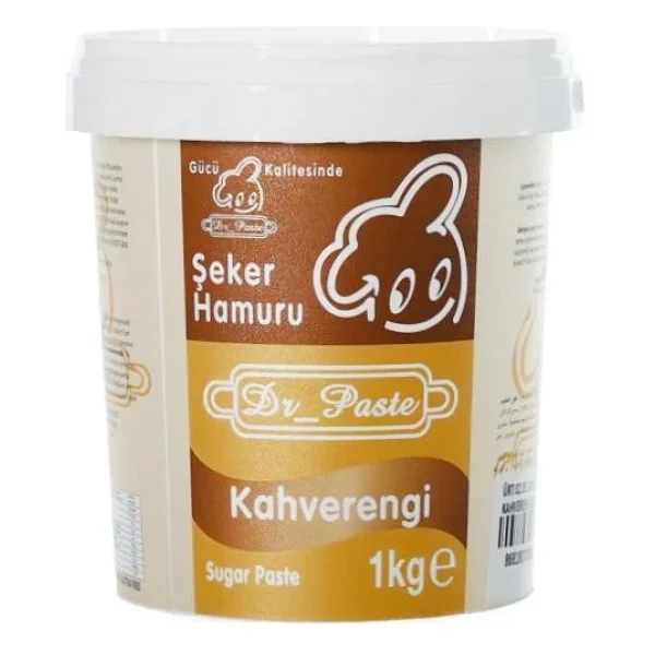 Dr. Paste Kahverengi 1 Kg Şeker Hamuru - Görsel 3