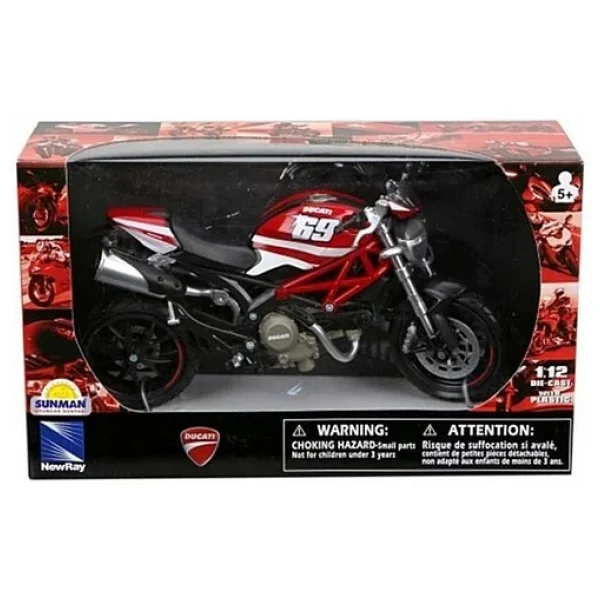 Sunman 1:12 Ducati Monster 796 N.69 / - Görsel 6