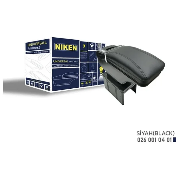 Niken Kol Dayama Kromlu Siyah - Görsel 3