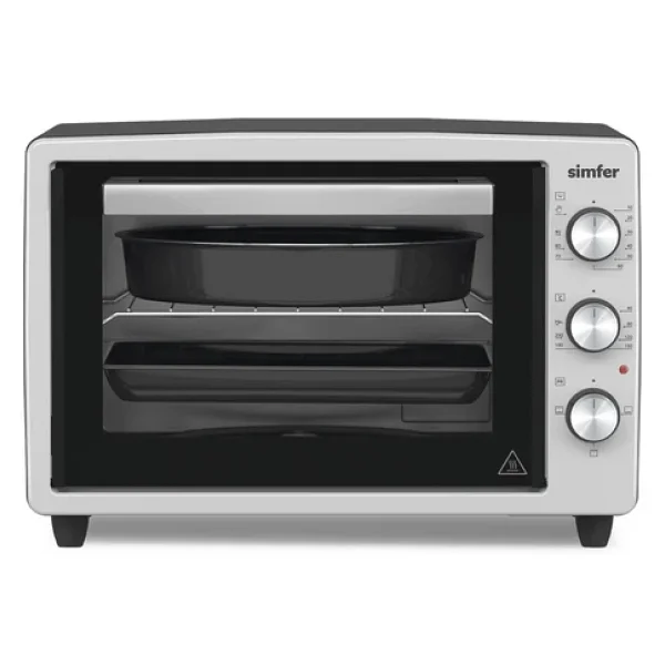Simfer 3426 Inox 34 lt Midi Fırın - Görsel 2