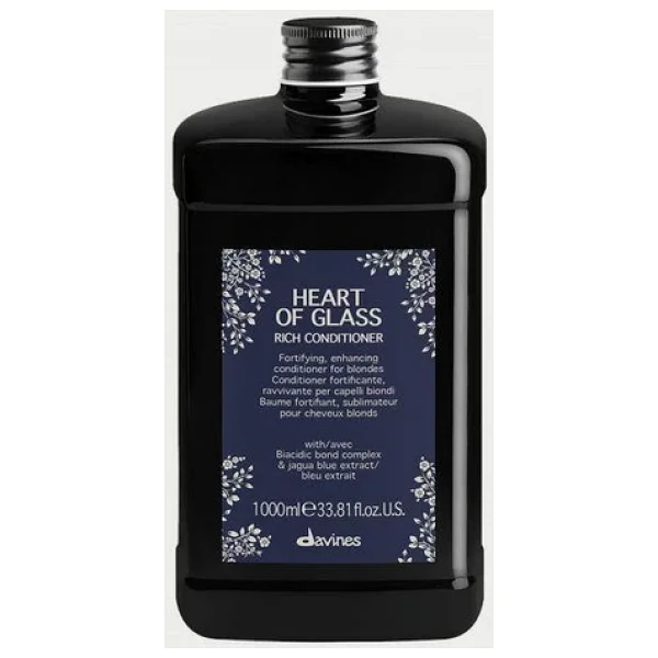 Davines Heart Of Glass Rich Sarı Saçlar İçin Güçlendirici 1000 Ml Saç Kremi - Görsel 4