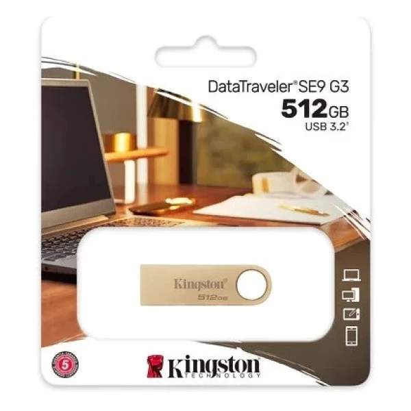 Kingston Datatraveler USB 3.2 Dtse9g3/512gb 512 GB Flash Bellek - Görsel 2