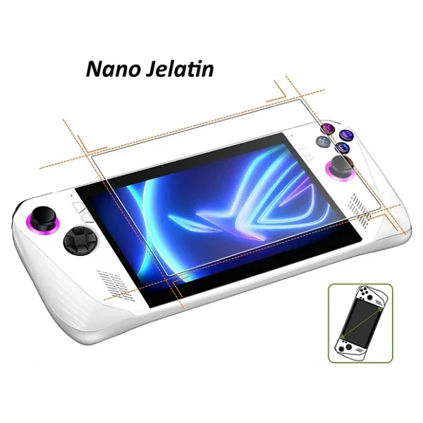 Sony Psp 1000-2000-3000 Oyun Konsol Uyumlu Ekran Koruyucusu Nano Jelatin - Görsel 7
