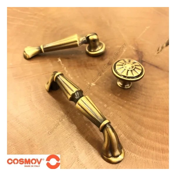 Cosmow Italy Antik Mobilya Kulpu 1039 - Görsel 2