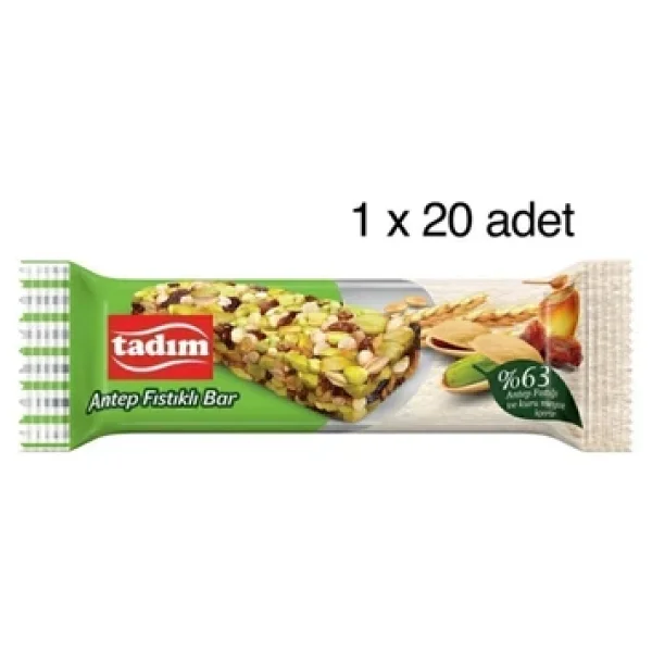 Tadım Antep Fıstıklı Bar 20x30 Gr - Görsel 4