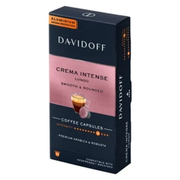 Davidoff Crema Intense Lungo Smooth Ve Rounded Kapsül Kahve 10'lu - Görsel 7