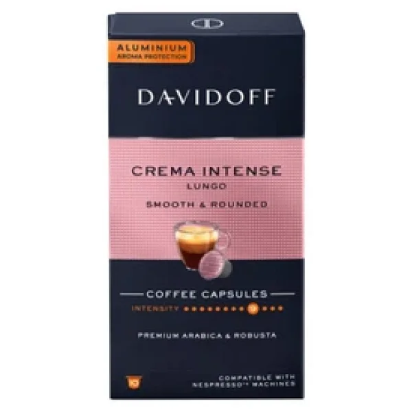 Davidoff Crema Intense Lungo Smooth Ve Rounded Kapsül Kahve 10'lu - Görsel 5