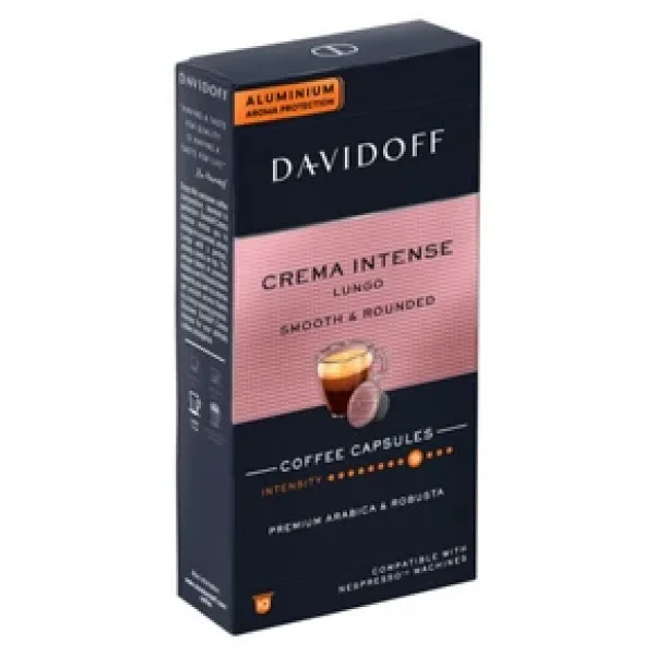 Davidoff Crema Intense Lungo Smooth Ve Rounded Kapsül Kahve 10'lu - Görsel 6