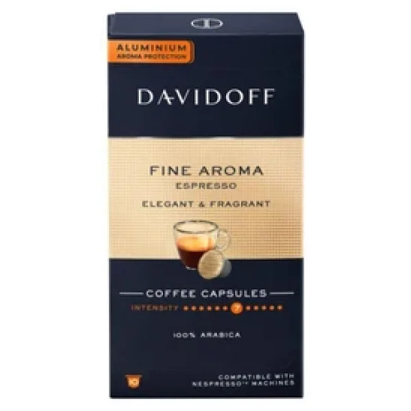 Davidoff Fine Aroma Espresso Elegant Ve Fragrant Kapsül Kahve 10'lu - Görsel 2
