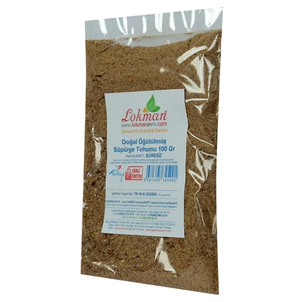 Lokmanavm Öğütülmüş Süpürge Tohumu 100 Gr - Görsel 3