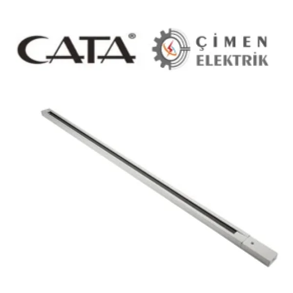 Cata Ct-9710 1 M Beyaz Monofaze Spot Rayı - Görsel 5