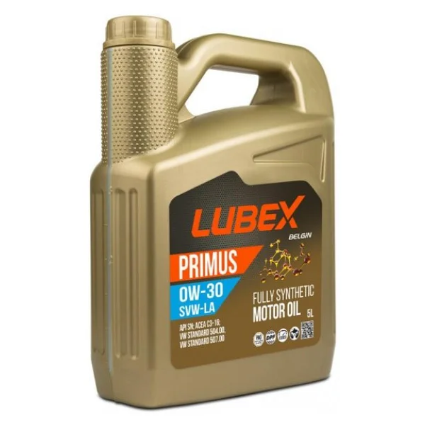 Lubex Primus Vw-La 0w-30 5 Lt Tam Sentetik Motor Yağı - Görsel 5