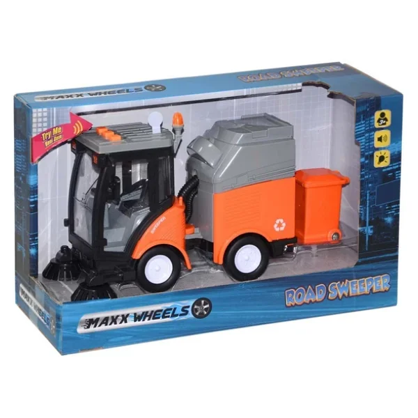 Maxx Wheels Sesli Ve Işıklı Temizlik Aracı - Görsel 5