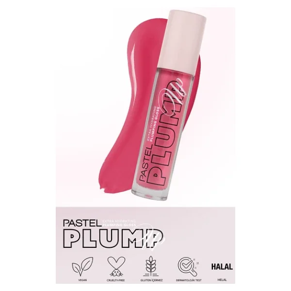 Pastel Plump Up Extra Hydrating Dolgunlaştırıcı 211 Pink Petal Dudak Parlatıcısı - Görsel 7