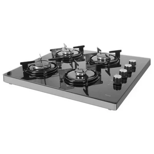 Ferre 2240 Ce Siyah Cam Set Üstü Ocak - Görsel 5