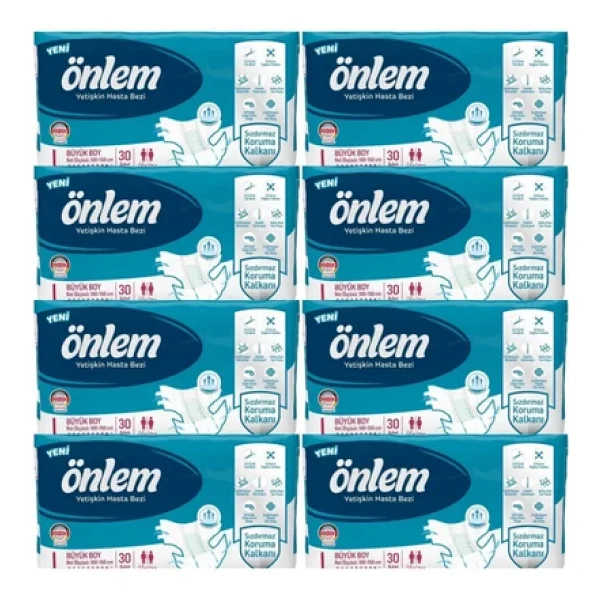 Önlem Hasta Bezi Large 30x8 Adet - Görsel 3