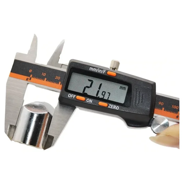 Valkyrie 150 X 0,01 Mm Dijital Paslanmaz Çelik Elektronik Hassas Kumpas - Görsel 6