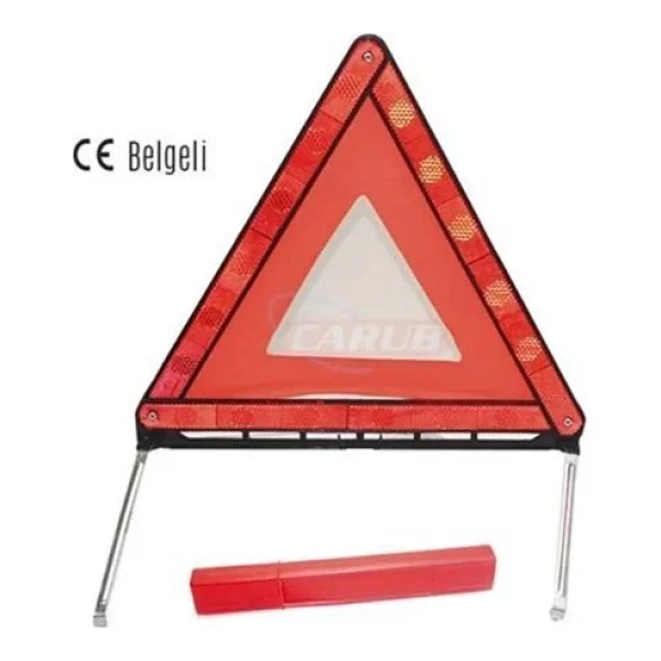 Carub Reflektör Üçgen E4 Belgeli - Görsel 2