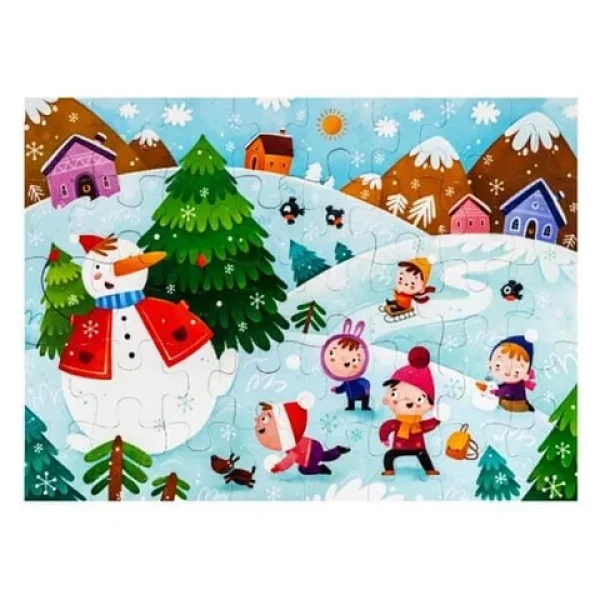Eolo Kartopu 40 Parça Yer Puzzle - Görsel 4