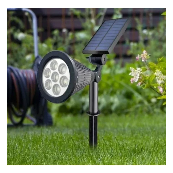 Cata Ct-7310 Zena 7 W LED Gün Işığı Kazıklı Solar Bahçe Armatürü - Görsel 4
