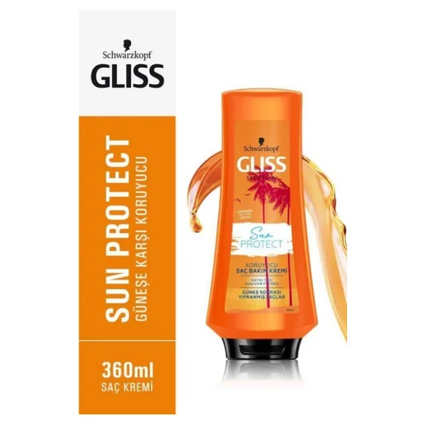 Gliss Sun Protect 360 Ml Saç Kremi - Görsel 3