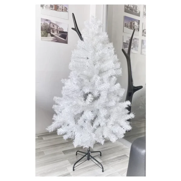 Winterfest Beyaz Yılbaşı Çam Ağacı 150 Cm 300 Dal - Görsel 4