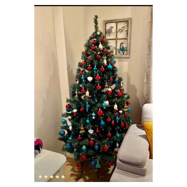 Winterfest Yılbaşı Çam Ağacı 180 Cm 580 Dal Taşıma Çantası Hediyeli - Görsel 2