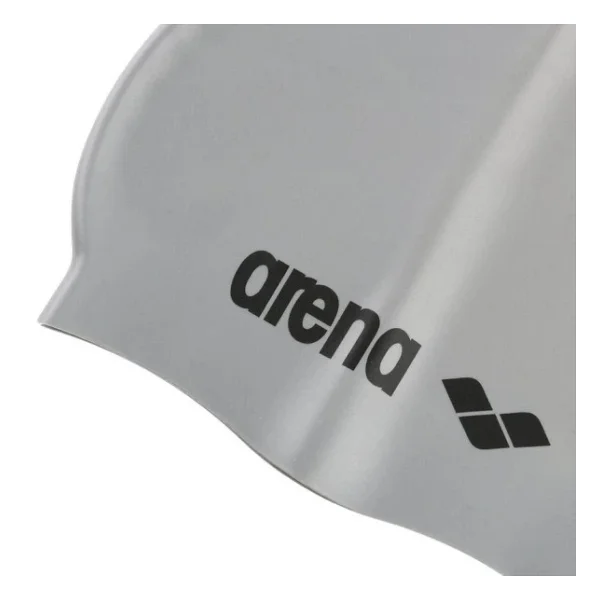 Arena Classic 9166251 Gri Silikon Yüzücü Bonesi - Görsel 2