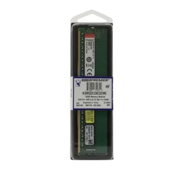 Kingston 32 GB 3200 MHz DDR4 Cl22 Ksm32ed8/32me Sunucu Belleği - Görsel 3