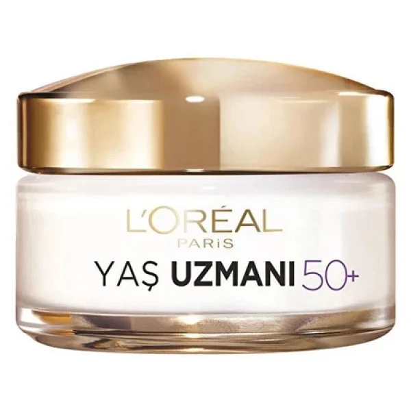 L'oreal Paris Yaş Uzmanı 50+ Kırışıklık Karşıtı Yenileyici Krem 50 Ml - Görsel 3