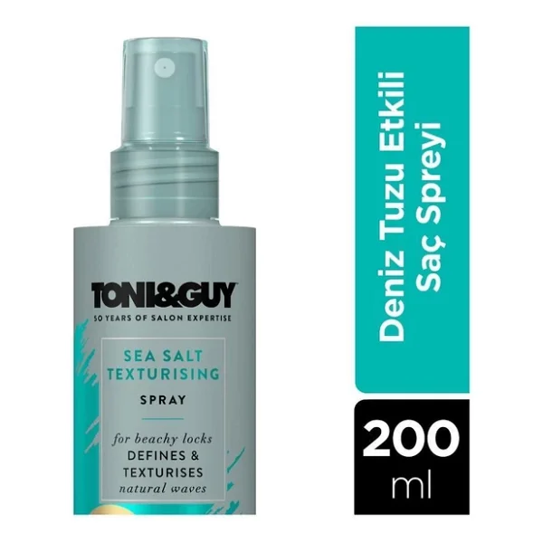 Toni&Guy Sea Salt Texturising 200 Ml Saç Spreyi - Görsel 3