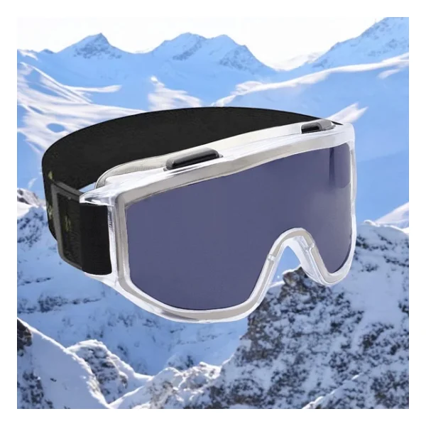 Kayak Gözlüğü Güneş Kar Gözlük Füme Snowboard Glasses Ekonomik Gözlük - Görsel 6